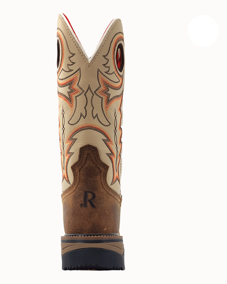 R.Watson Men’s Buffalo Wide Square 12″Steel Toe Work Boot