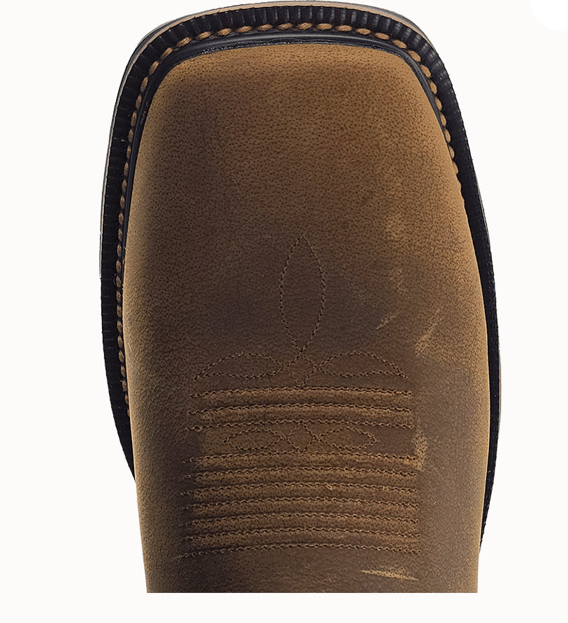 R.Watson Men’s Buffalo Wide Square 12″ Steel Toe/Waterproof Work Boot