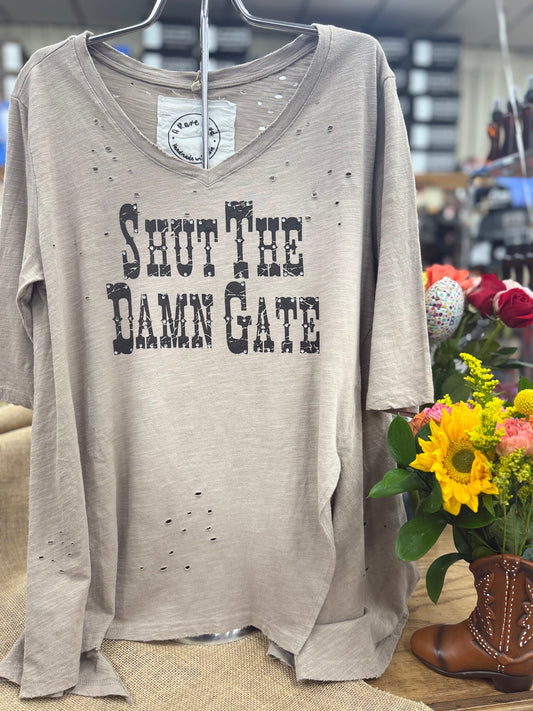 A Rare Bird “Shut the damn gate”