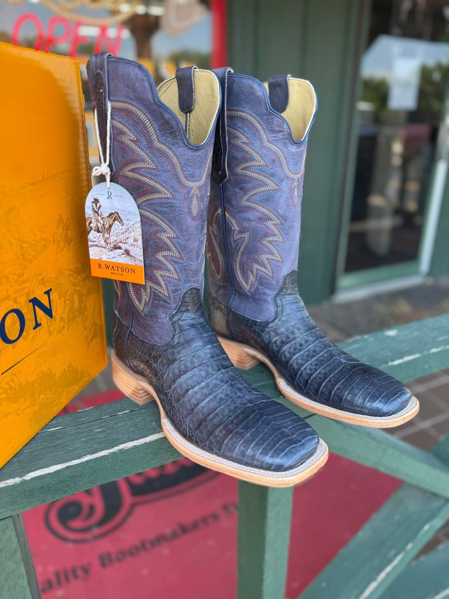 R.Watson Midnight Blue Caiman